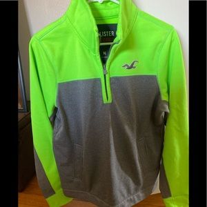 HOLLISTER MENS QUARTER ZIP